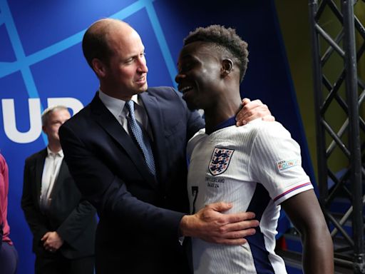 Prince William Channels Inner Soccer Fan as England Win Euros Match