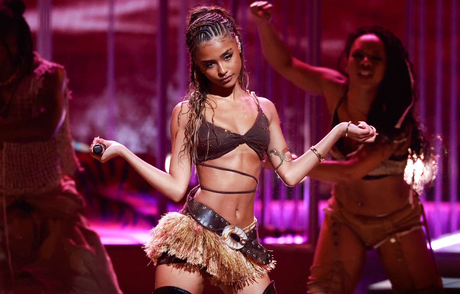 Tyla Makes the Crowd 'Jump' with Her Debut 2024 BET Awards Performance