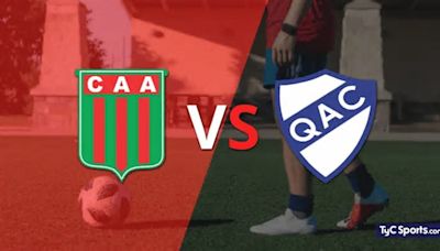 Agropecuario Argentino vs. Quilmes en vivo: cómo llegan al partido