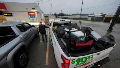 Hurricane Francine takes aim at the Louisiana coast amid fears of storm surge and flooding