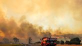 An agricultural fire spreads through settlements in southeast Turkey leaving at least 5 dead