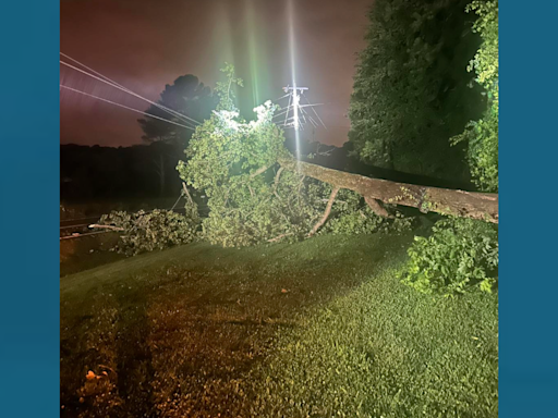 Crews working to restore power in Middle TN after storms leave thousands in the dark