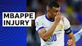 Kylian Mbappe injury: France striker booked after hurting face at Euro 2024