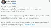 Milei acusa a AMLO, Petro y Lula de "ser cómplices" de la dictadura