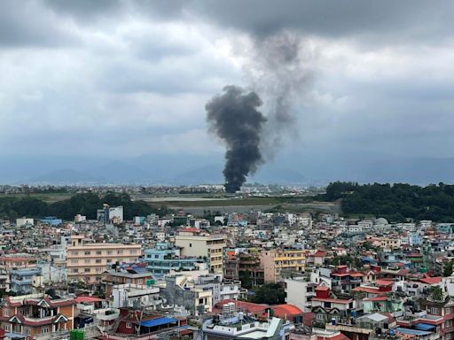 Nepal passenger plane crashes during takeoff in Kathmandu