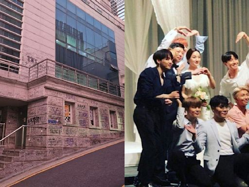 BTS’ manager Hobum says he visits Big Hit Ent's former HQ on having many thoughts amid news of Kim Woo Bin buying building