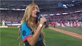 Ingrid Andress reveló estar borracha cuando entonó el Himno de Estados Unidos en el Home Run Derby