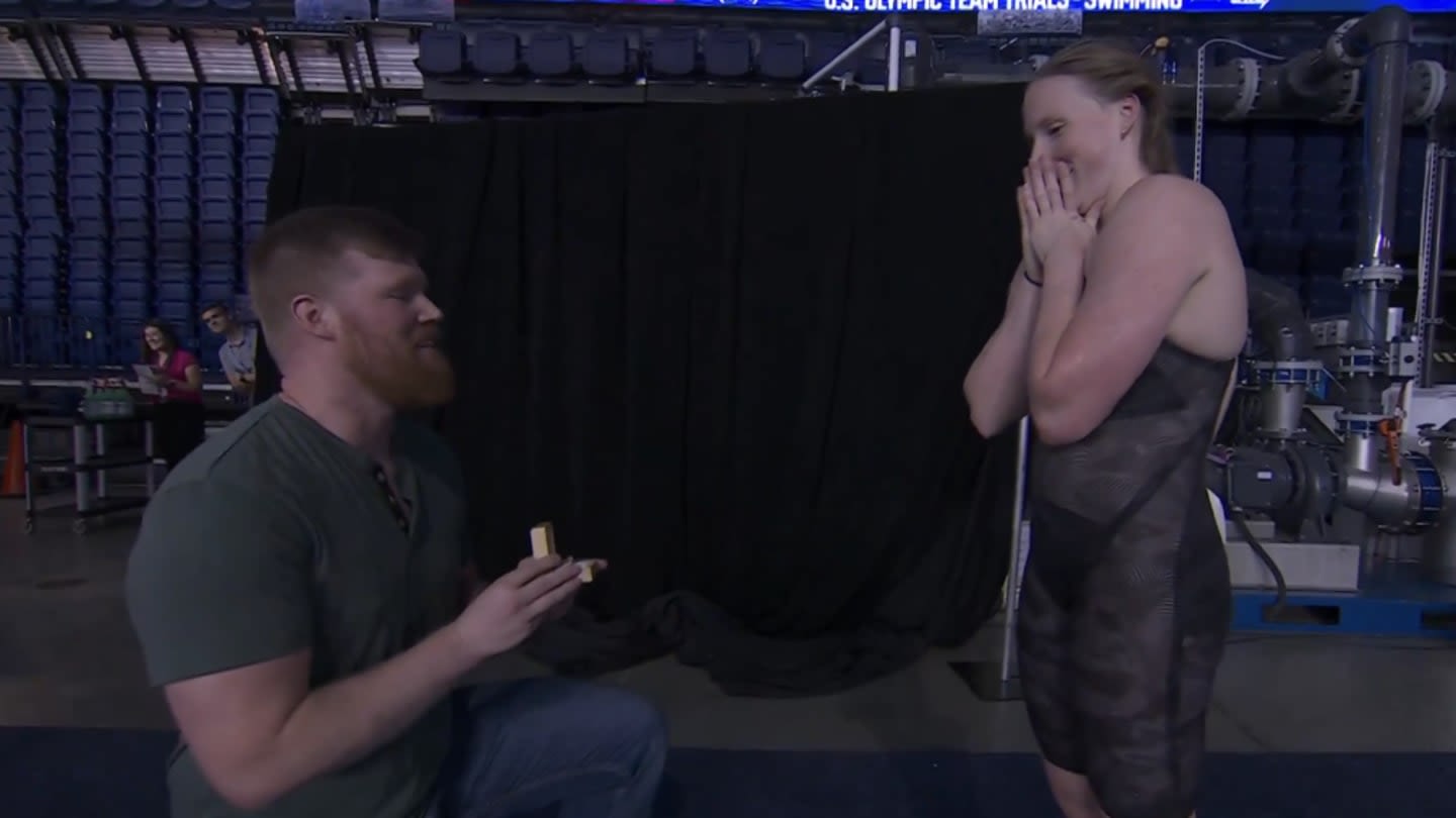 Swimmer Lilly King Qualifies for Olympics and Gets Surprise Proposal From Boyfriend