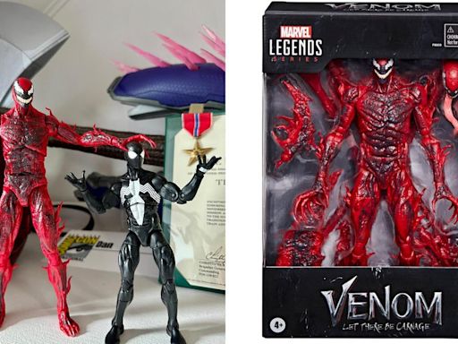 Giant Venom: Let There Be Carnage Marvel Legends Figure Drops Today