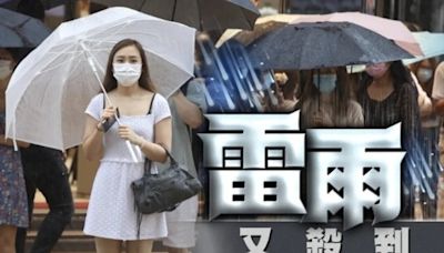 黃雨一度襲港陣風逾100公里 澳門珠三角齊落冰雹