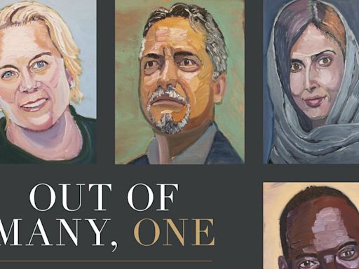Portraits of Courage exhibit displays the work of a president-artist