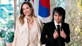 Angelina Jolie and Her Son Maddox Dressed Impeccably for President Biden's South Korea State Dinner