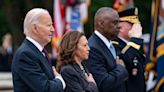 Biden says US troops fight to protect democracy