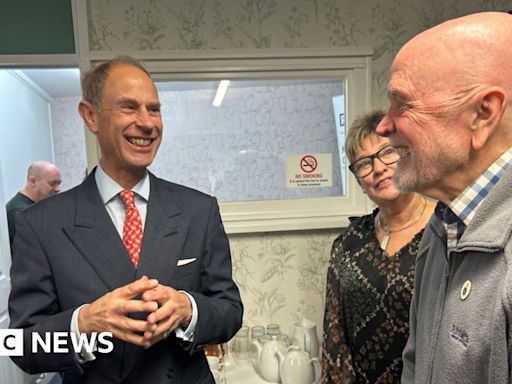 Duke of Edinburgh visits veterans on Herefordshire visit