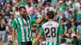 1-0. Borja Iglesias redime al Betis y lo mantiene al acecho de la 'Champions'