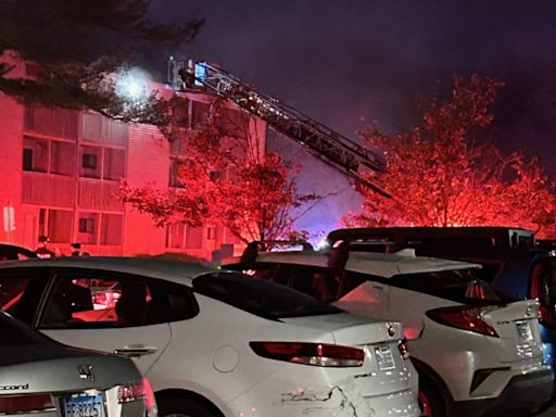 Emergency crews respond to fire in New London