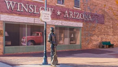 'Standing on a corner in Winslow, Arizona' is one American community's route to revival