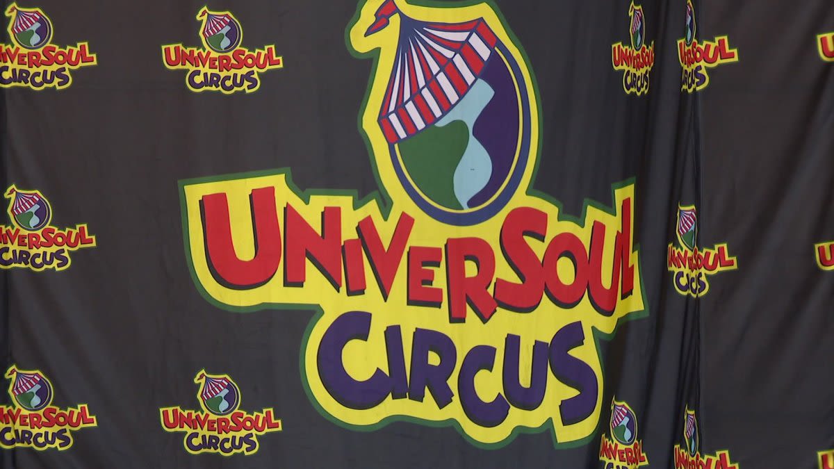 UniverSoul Circus sets up under the big top at Dallas' Red Bird Mall
