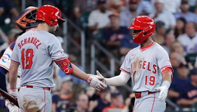 Paris gets his first MLB homer on a 2-run shot to lead Angels to win over Astros
