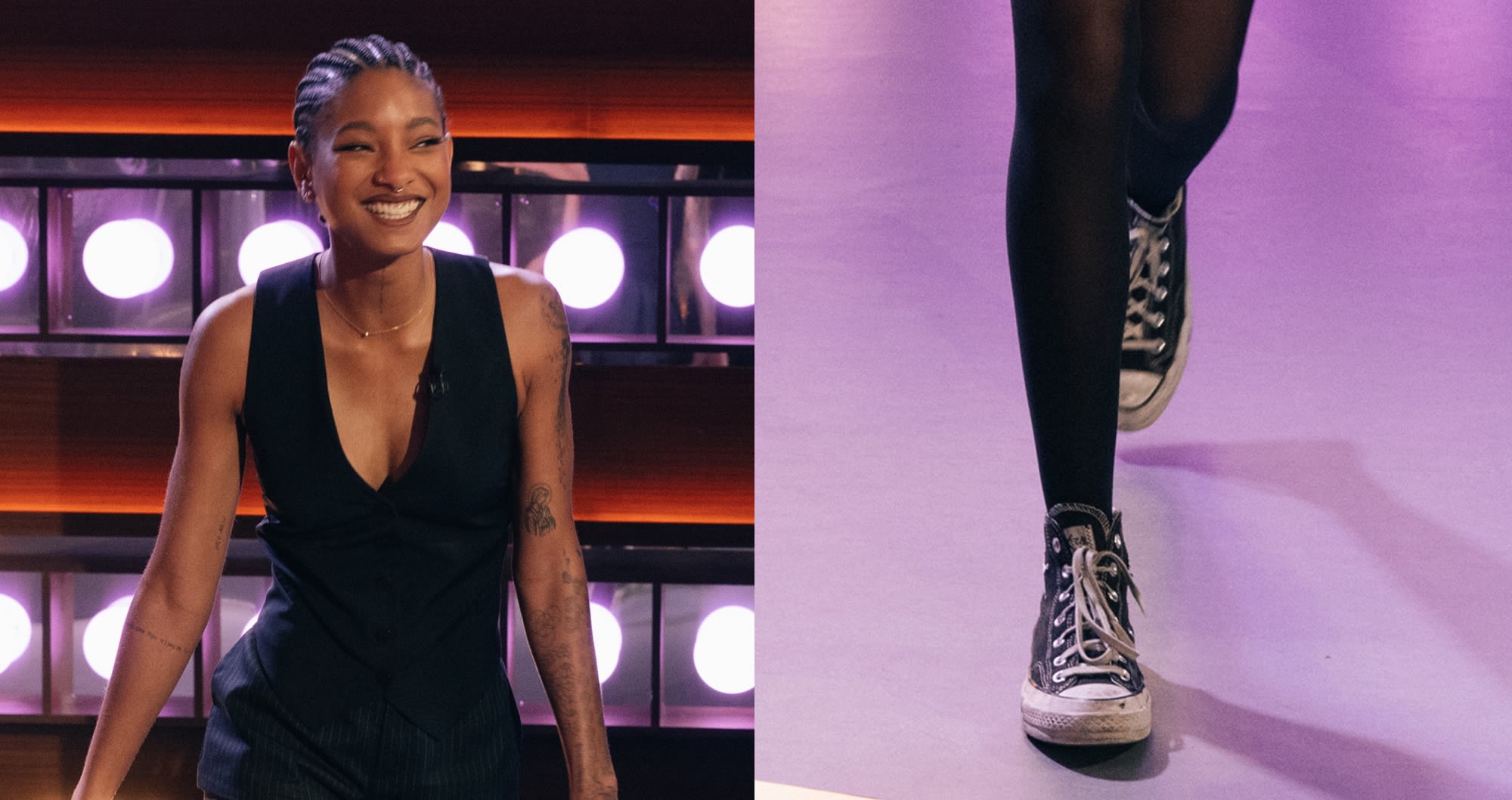 Willow Smith Gets Casually Cool in Converse on ‘The Kelly Clarkson Show’