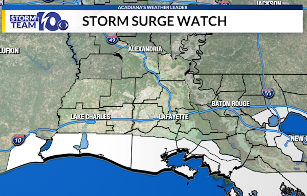 Cameron Parish issues mandatory evacuation order due to Tropical Storm Francine