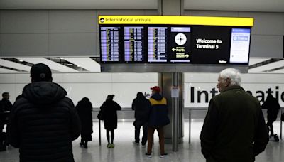 UK border force staff to strike at Heathrow from Monday