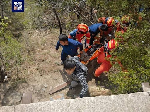 中國山西恆山景區落石 遊客1死5傷