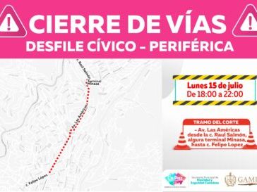 La Paz: esta tarde suspenderán tránsito vehicular por la zona Periférica - El Diario - Bolivia