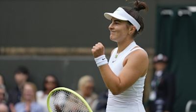 Andreescu through to third round at Wimbledon with win over Novoska