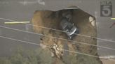 California sinkhole swallows 2 cars; mother and daughter rescued by firefighters