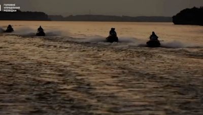 Incredible COD-style vid shows Ukraine special ops launch jet ski raid