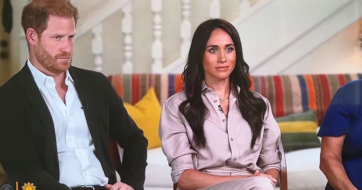 Fans spot Meghan Markle 'side-eyeing' Harry in new interview – expert weighs in