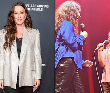 Alanis Morissette Brings 'Dream Daughter' Onyx Onstage to Sing with Her as She Celebrates Her 8th Birthday