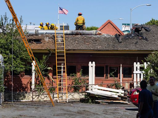 Historic Pacific Dining Car Restaurant Damaged In Early Morning Fire