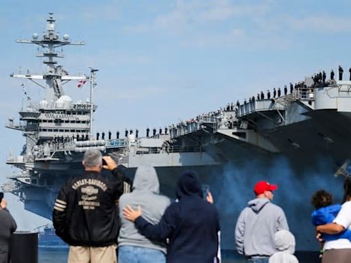 USS George Washington aircraft carrier leaves Norfolk to begin a new chapter in Japan