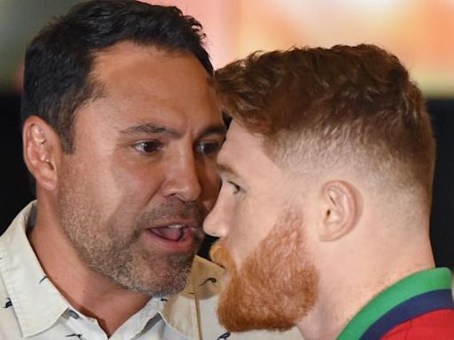 What happened between Canelo Alvarez and Oscar De La Hoya? Bitter feud explodes at boxing press conference | Sporting News Australia