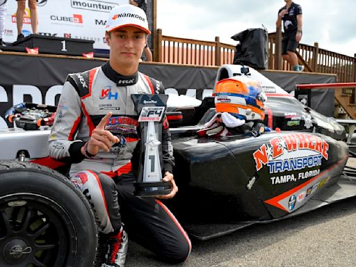 Hauanio wins JS F4 races 2 and 3 at Mid-Ohio