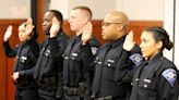 Five new South Bend police officers sworn in