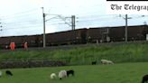 Freight train derailment sparks travel chaos between England and Scotland