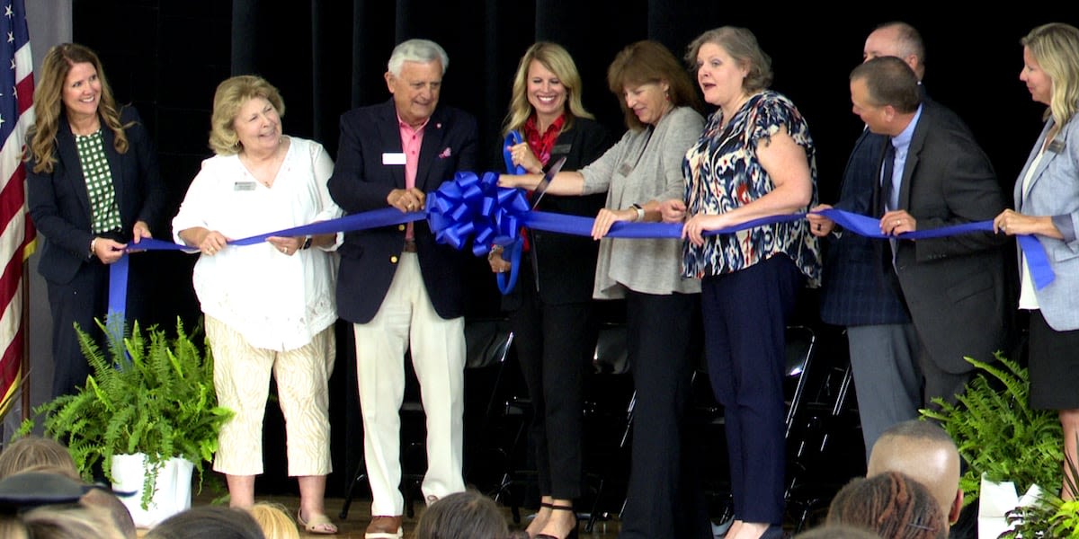 School leaders hold ribbon cutting for new Westmont Elementary