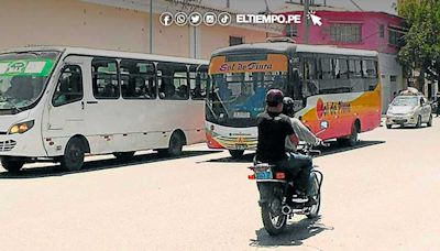 Piura: estas son las nuevas rutas de transporte público - El Tiempo