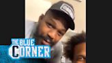 Jon Jones crashed an interview to take a childish dig at Francis Ngannou