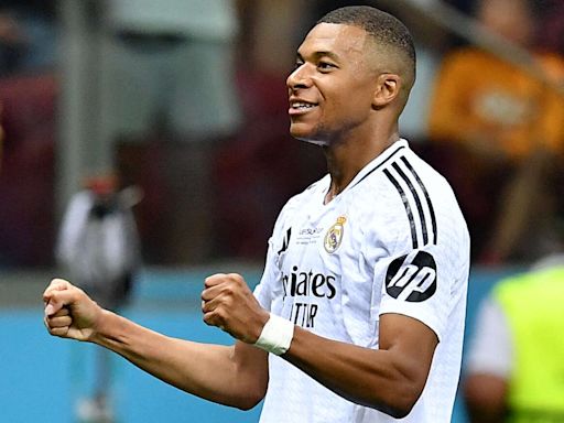 Real Madrid-Atalanta Bergame : Kylian Mbappé inscrit son premier but lors de la Supercoupe d’Europe