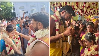 KKR’s Venkatesh Iyer gets married to Shruti Raghunathan; Wedding photos go viral - CNBC TV18