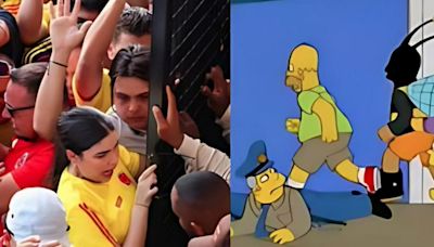 Lo volvieron a hacer: 'Los Simpson' predijeron disturbios en la final de la Copa América