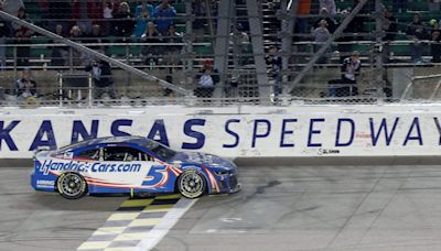 Who won NASCAR Cup race in Kansas? Winner is Kyle Larson, plus full results