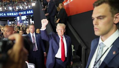 Trump, after assassination attempt and a string of wins, makes his entrance