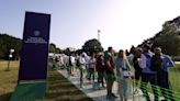 Fans welcomed at Wimbledon on first day of tennis championships