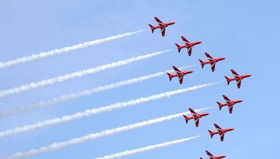 Red Arrows time and route as flightpath travels over Cambridgeshire this weekend