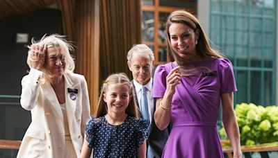 El saludo de Carlos Alcaraz a la princesa Charlotte en la reaparición más esperada de Kate Middleton